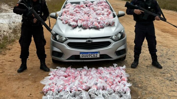 Motorista é preso transportando droga, do Rio para região dos lagos em Maricá