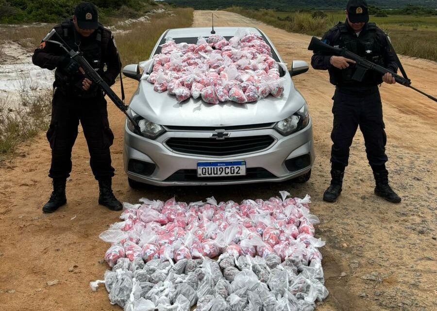 Motorista é preso transportando droga, do Rio para região dos lagos em Maricá