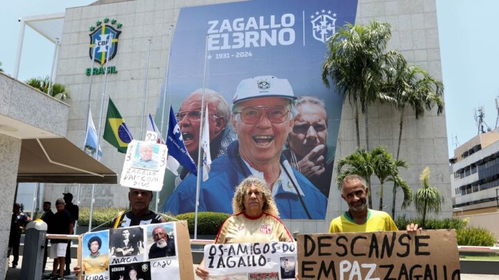 Filhos, ex-jogadores e fãs celebram legado de Zagallo
