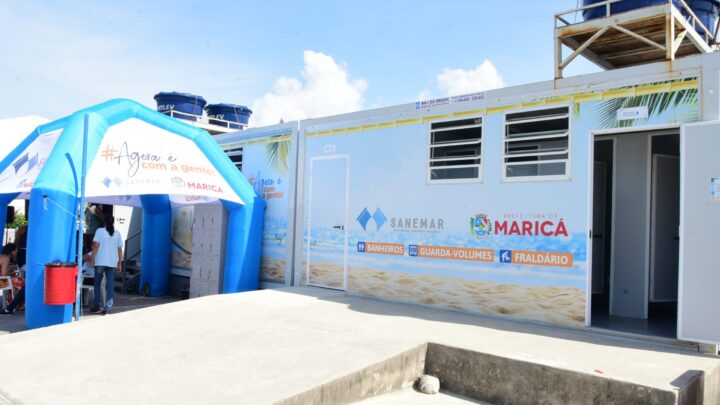 Sanemar inaugura postos do projeto ‘Vem Pra Orla’ em quatro praias de Maricá