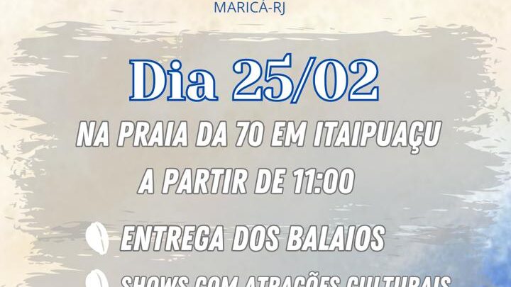Primeiro festival Yemanjá acontece neste domingo (25/02) em Itaipuaçu