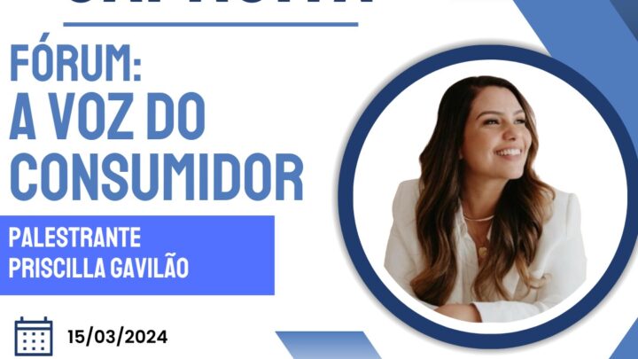 Palestra marca Dia do Consumidor em Maricá