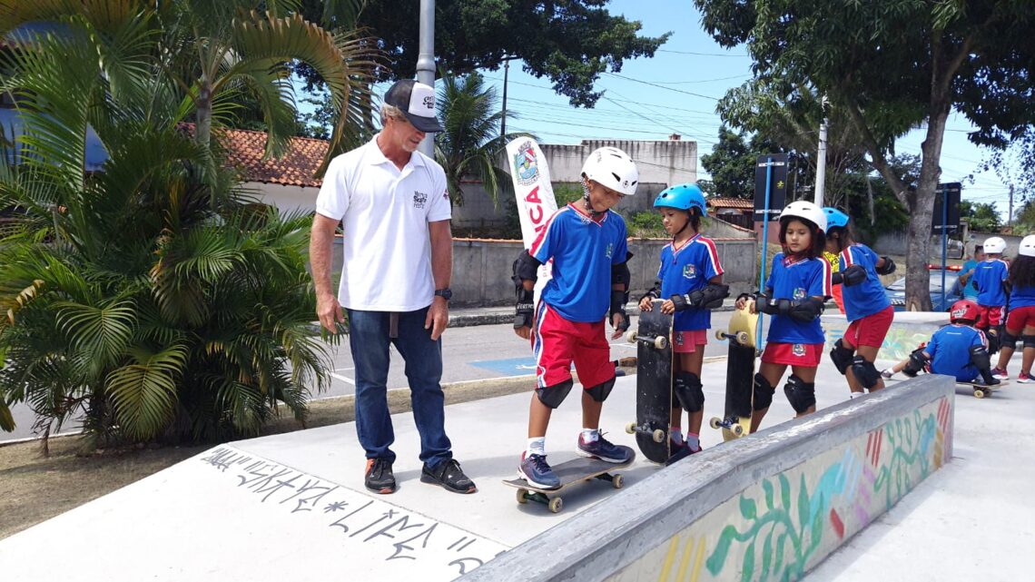 Secretaria de Esporte e Lazer finaliza primeira semana das clínicas do festival ‘Maricá Skate Fest’