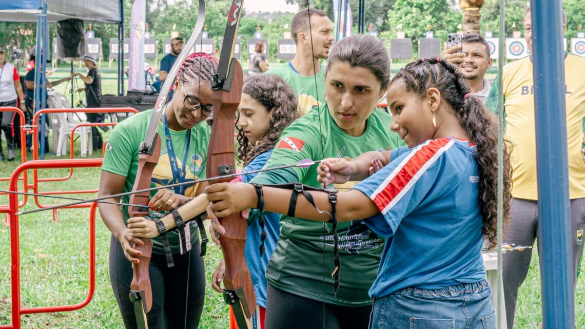 Alunos prestigiaram o Campeonato Sul-Americano de Tiro com Arco 2024