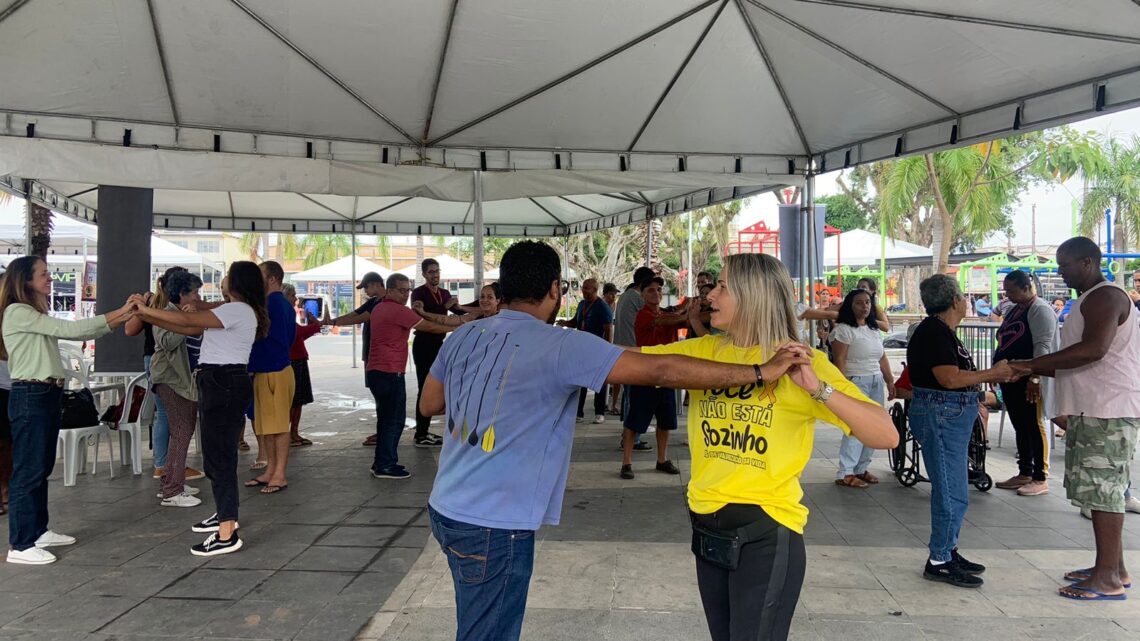 Intervenção Cultural da Semana da Luta Antimanicomial leva saúde e arte à Praça Orlando de Barros Pimentel