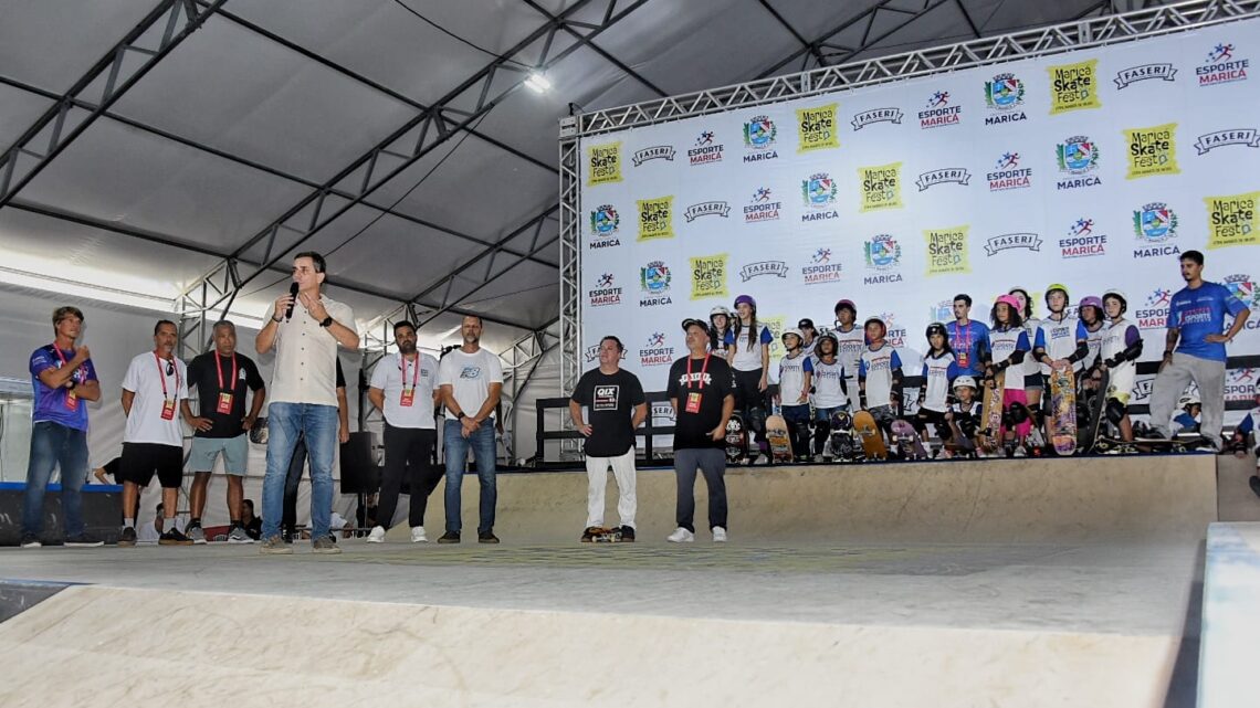 Cidade realiza cerimônia de abertura do ‘Maricá Skate Fest’
