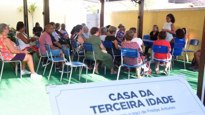 Terceira Idade promove oficina sobre o mês de conscientização da violência contra a pessoa idosa