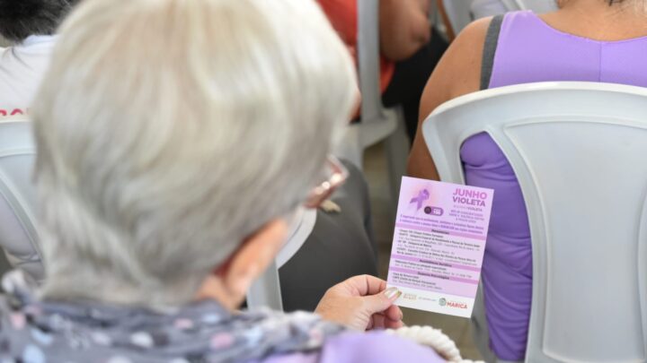 Casa da Terceira Idade do Centro tem dia de ações do ‘Junho Violeta’