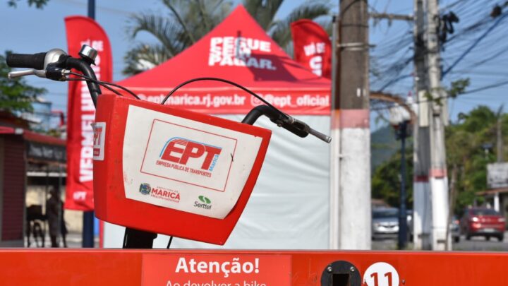 Prefeitura de Maricá suspende funcionamento de bicicletas vermelhinhas
