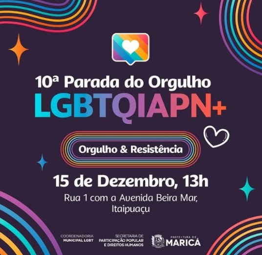 10ª Parada do Orgulho LGBTQIAPN+ acontece em Itapuaçu