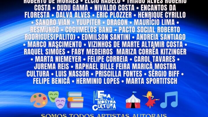 ‘Festival Revolução Autoral’ acontece neste domingo (29/12) na Barra de Maricá