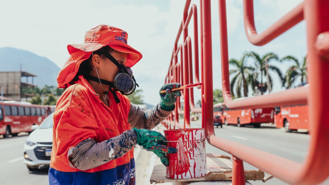 Somar segue com serviços de manutenção urbana