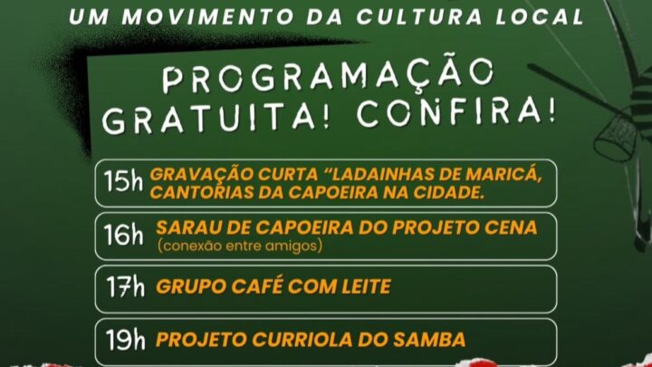 Itaipuaçu recebe ‘Movimento Cultural Samba e Capoeira’