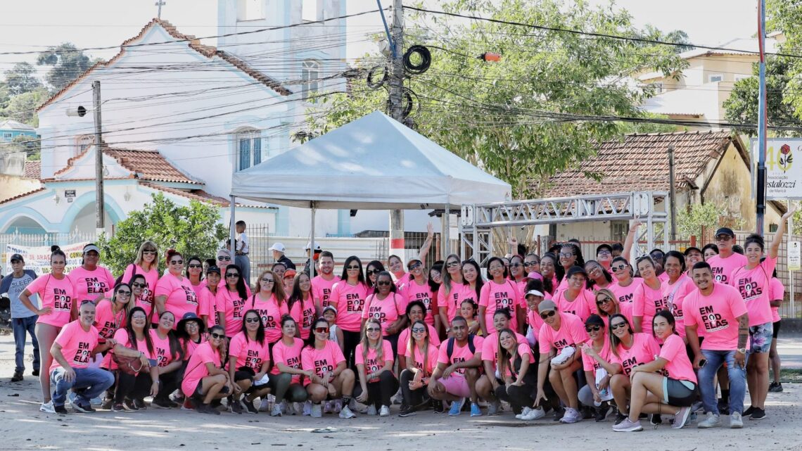 Caminhada e Caminhão da Saúde encerram com sucesso o Mês da Mulher em Araçatiba Caminhada e Caminhão da Saúde encerram com sucesso o Mês da Mulher em Araçatiba