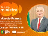 Márcio França detalha programa Acredita Exportação e iniciativas para MEIs no Bom Dia, Ministro desta quarta (30)