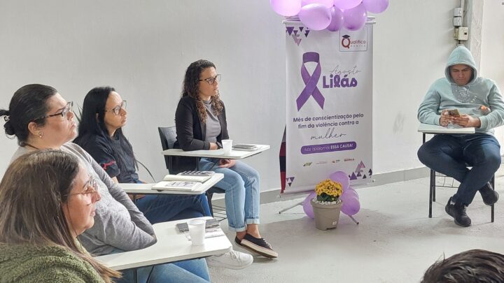 Qualifica Maricá recebe roda de conversa sobre “Agosto Lilás”