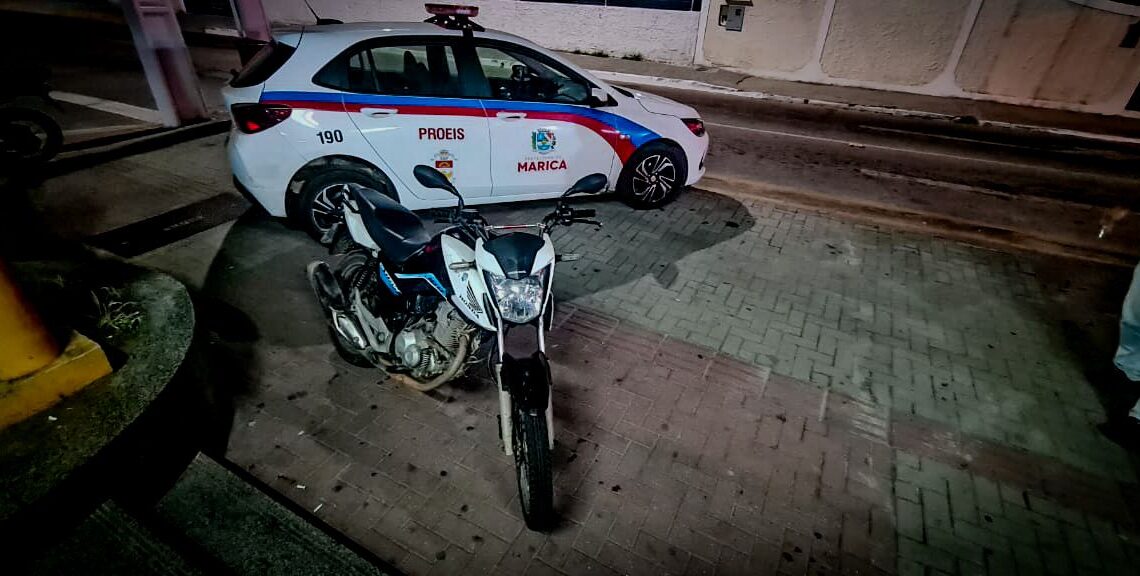 Secretaria de Segurança Cidadã apreende moto com suspeita de clonagem em Inoã Secretaria de Segurança Cidadã apreende moto com suspeita de clonagem em Inoã