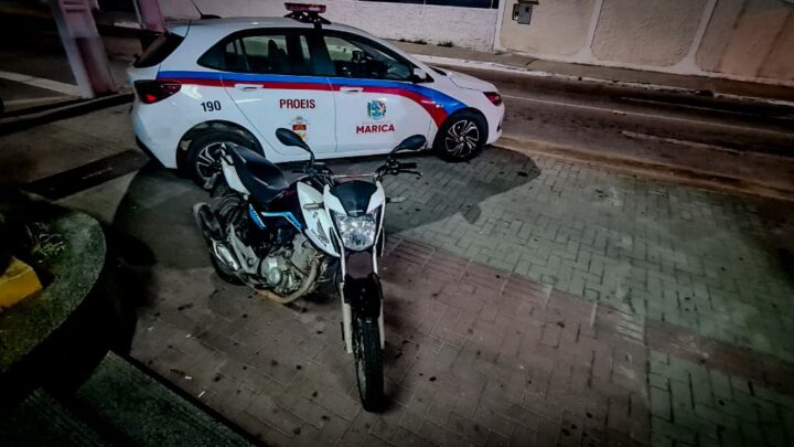 Secretaria de Segurança Cidadã apreende moto com suspeita de clonagem em Inoã
