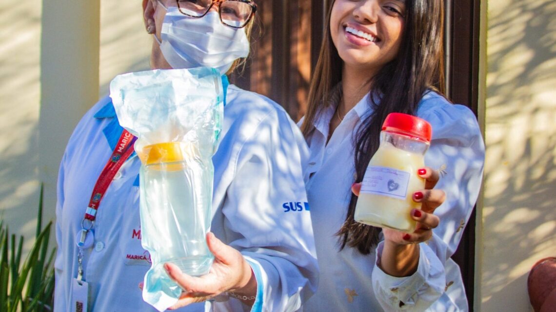 Maricá reforça a importância do incentivo e apoio ao aleitamento materno no Agosto Dourado