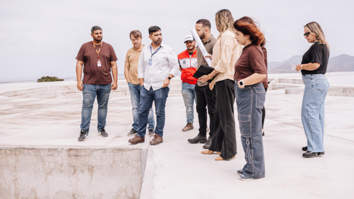 Prefeitura de Maricá realiza visita técnica para retomada das obras do Mirante das Utopias