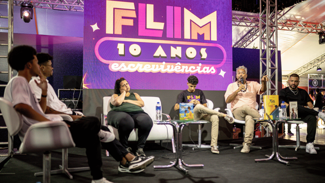 Projota e Hélio de la Peña são destaques da 10ª FLIM nesta segunda-feira (08/09)