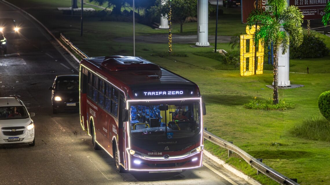 Natal Brasilidade: Prefeitura de Maricá divulga esquema especial dos ônibus Vermelhinhos