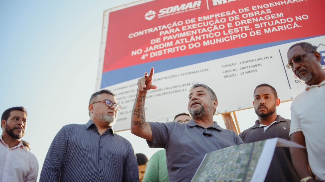 Prefeitura de Maricá dá início às obras de infraestrutura que vão transformar Itaipuaçu