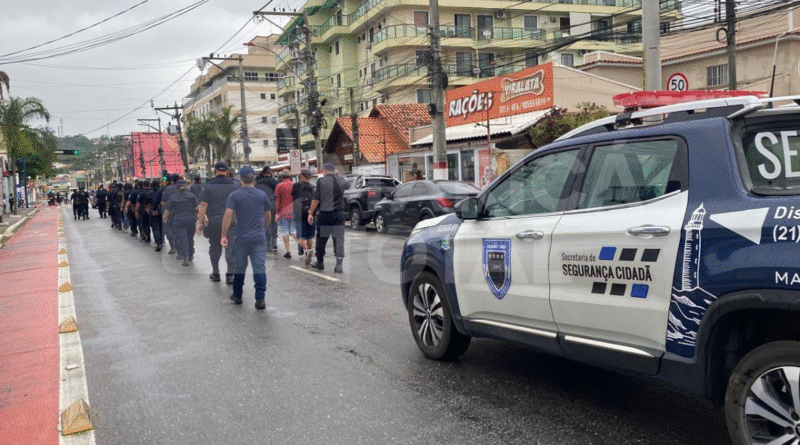 Maricá se despede de Moretti, ex-comandante da Guarda Municipal, em cortejo emocionante