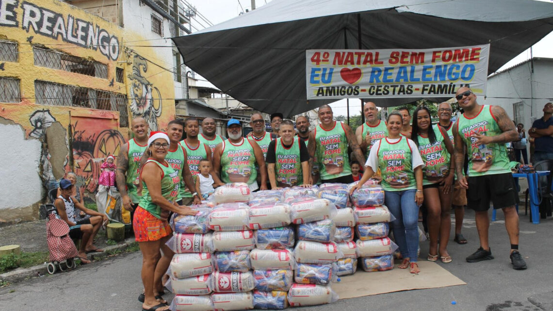 Natal solidário em Realengo