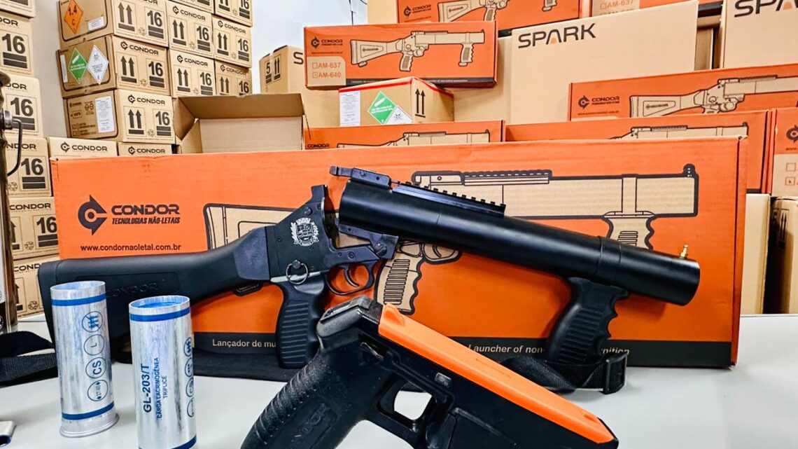 Prefeitura de Maricá investe em segurança pública com a compra de equipamentos não letais para a Guarda Municipal