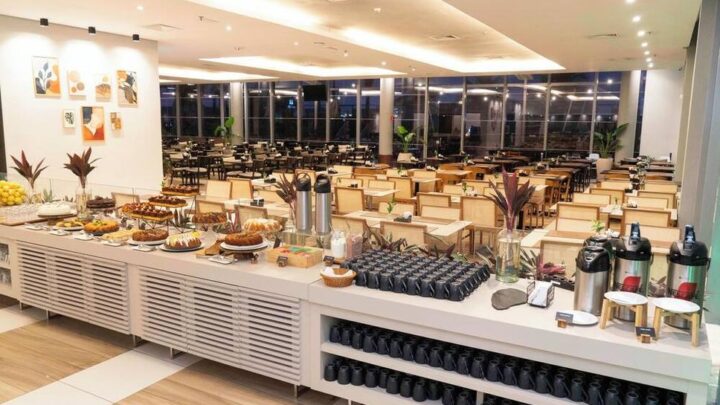 Gastronomia é destaque no Laghetto Stilo Barra Hotel tem tradição no bom atendimento, de frente para o mar no Rio de Janeiro