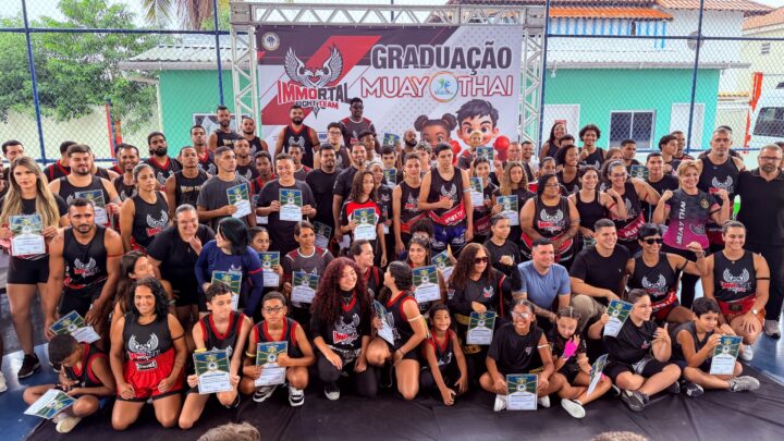 Prefeitura de Maricá forma alunos de Muay Thai com Programa Viver Bem