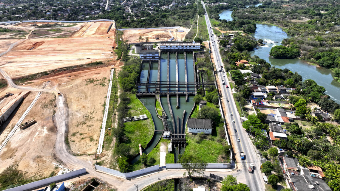 CEDAE opera com 100% da capacidade após manutenção na Estação Guandu