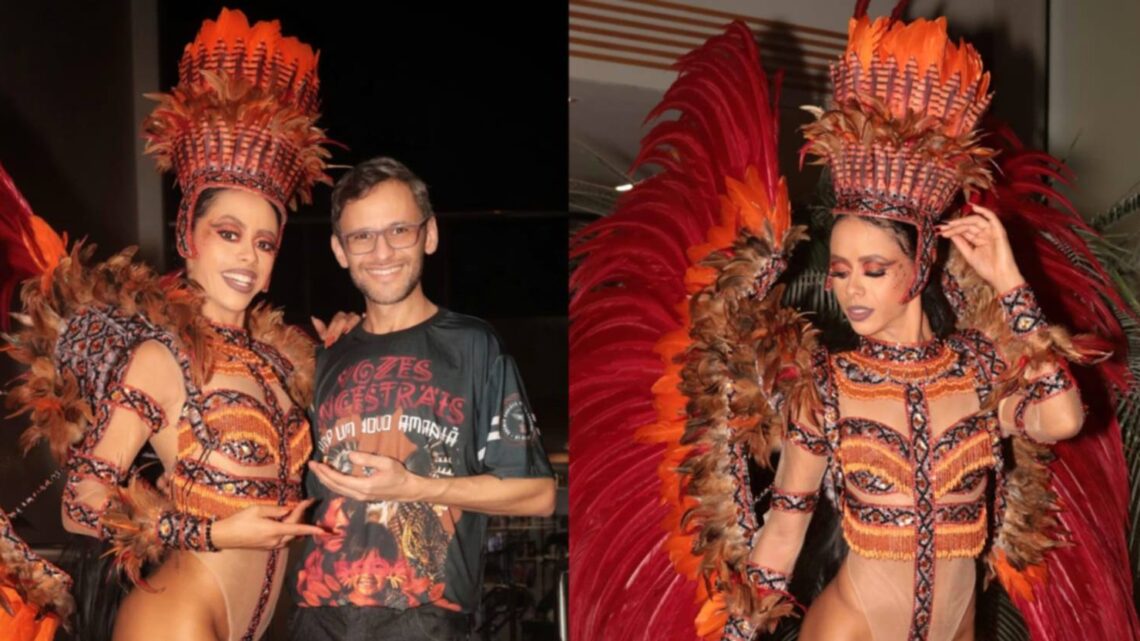 Musa da Gaviões Juliana Leones surge poderosa no Carnaval com produção de Anderson Natio