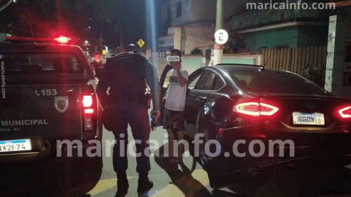 Motorista é preso por embriaguez ao volante em Maricá
