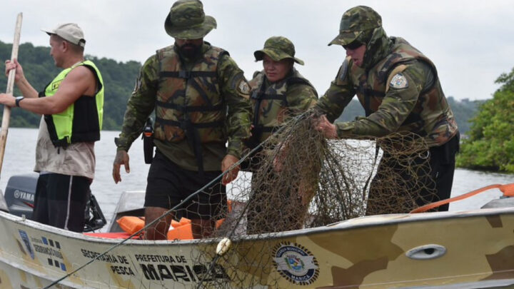 Prefeitura de Maricá realiza fiscalização para combater a pesca irregular