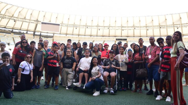 Prefeitura de Maricá amplia ações de inclusão com visita de pessoas atípicas ao Maracanã