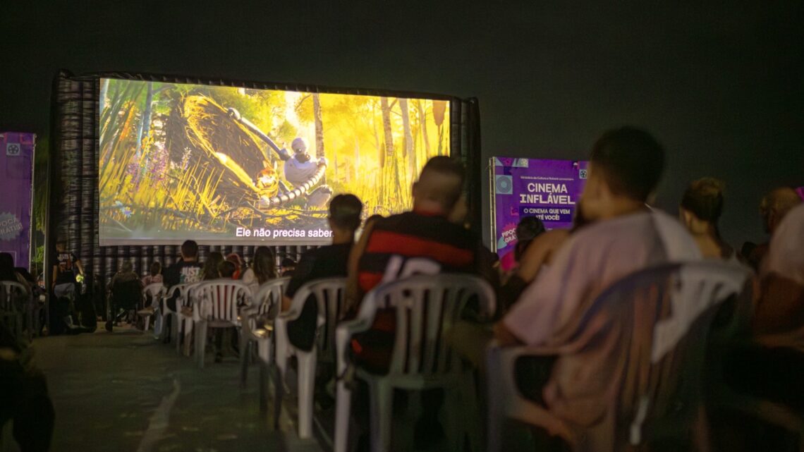 Cinema Inflável estreia em Maricá com sessão gratuita e atividades para toda a família no Parque Nanci
