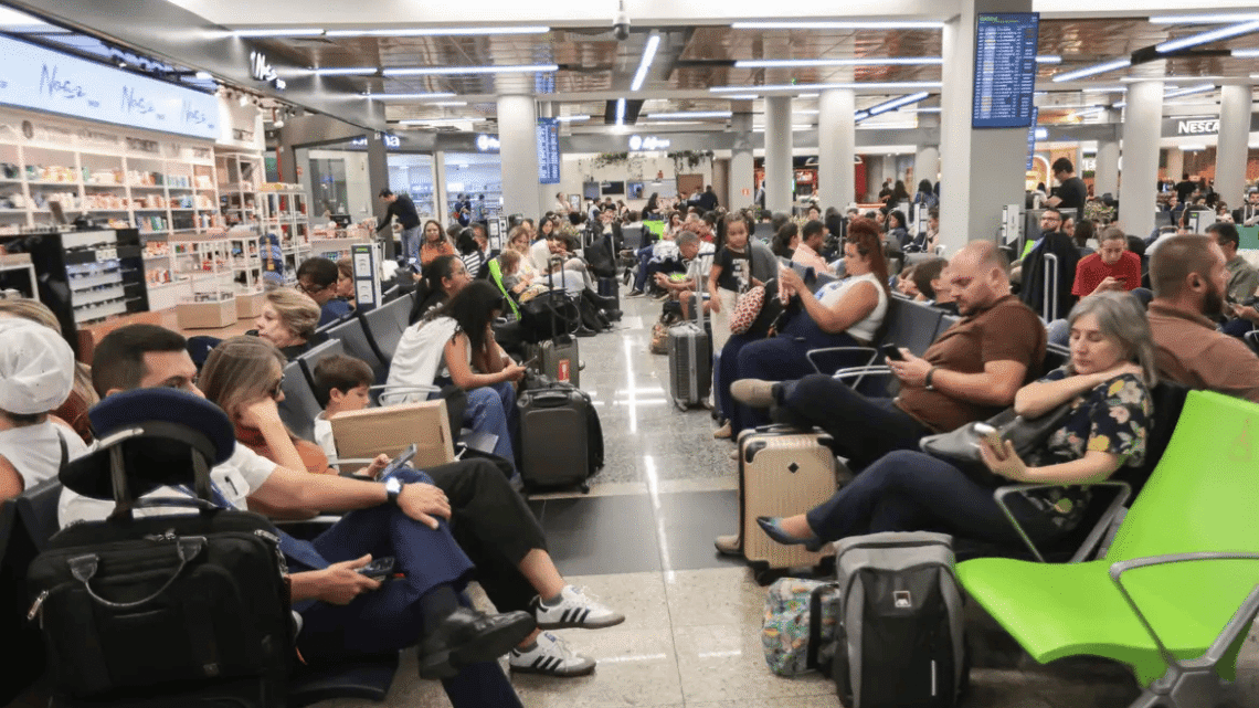 Pane técnica cancela pousos e decolagens no Aeroporto de Congonhas