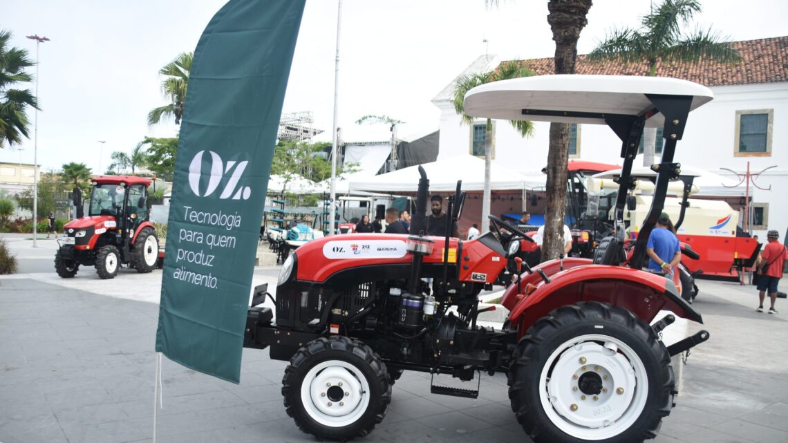 Maricá apresenta maquinários agrícolas em exposição tecnológica pelos 212 anos da cidade