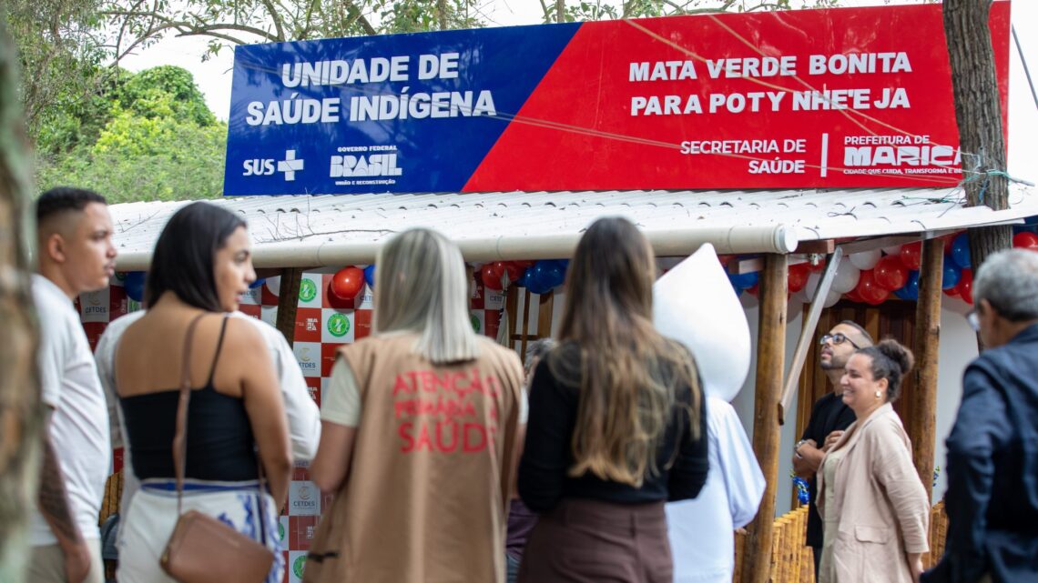Maricá inaugura unidade de saúde indígena e amplia cobertura da Atenção Primária na cidade