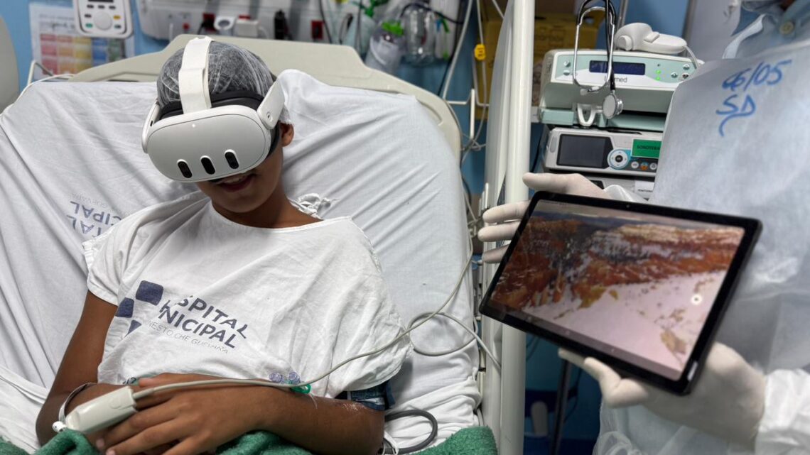 Maricá usa realidade virtual para auxiliar recuperação de pacientes