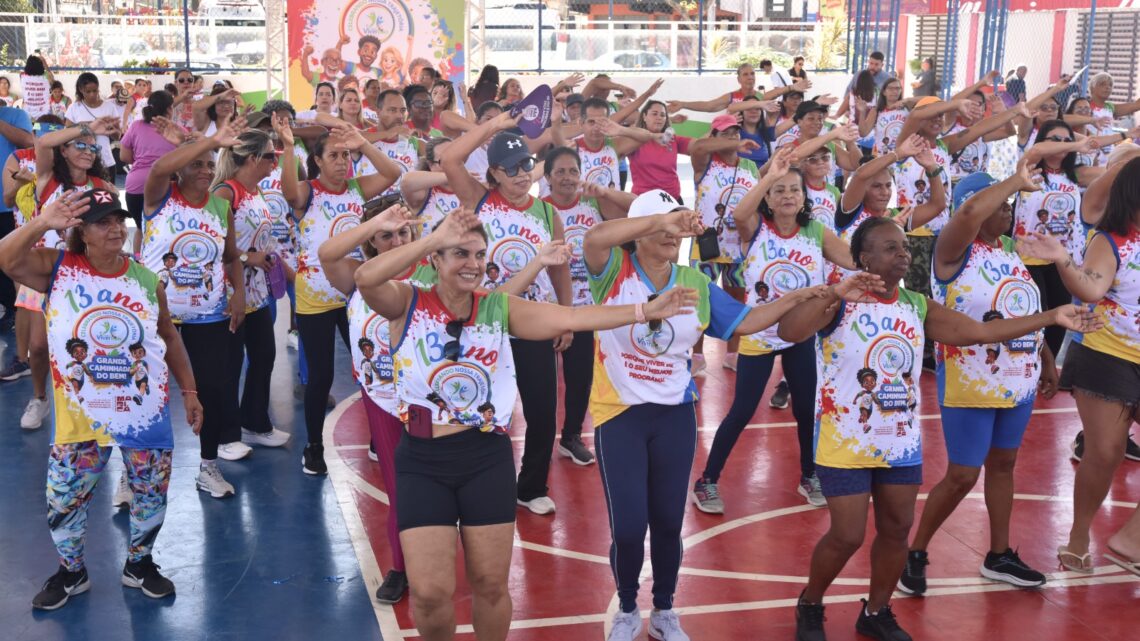 Prefeitura de Maricá promove caminhada para incentivar o bem-estar da população