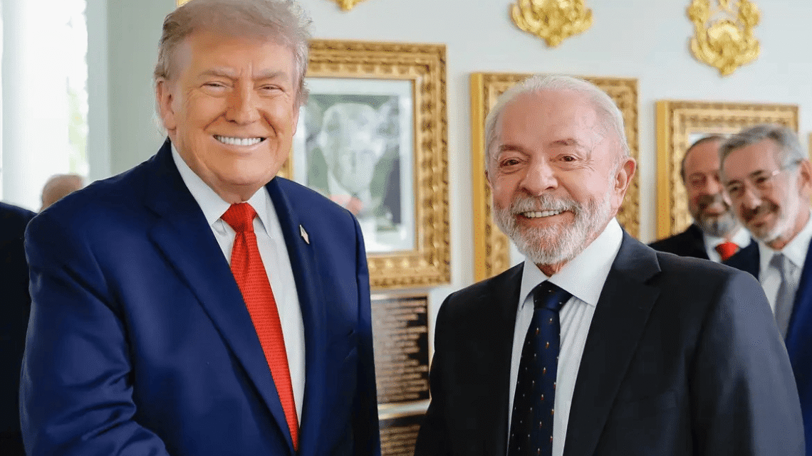 Lula deixa a Casa Branca após reunião com Trump