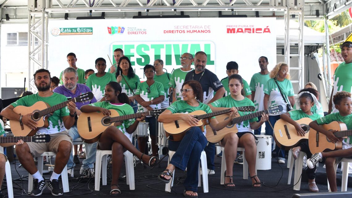 Maricá realiza festival com arte, música e ações de direitos humanos neste sábado (20/06)