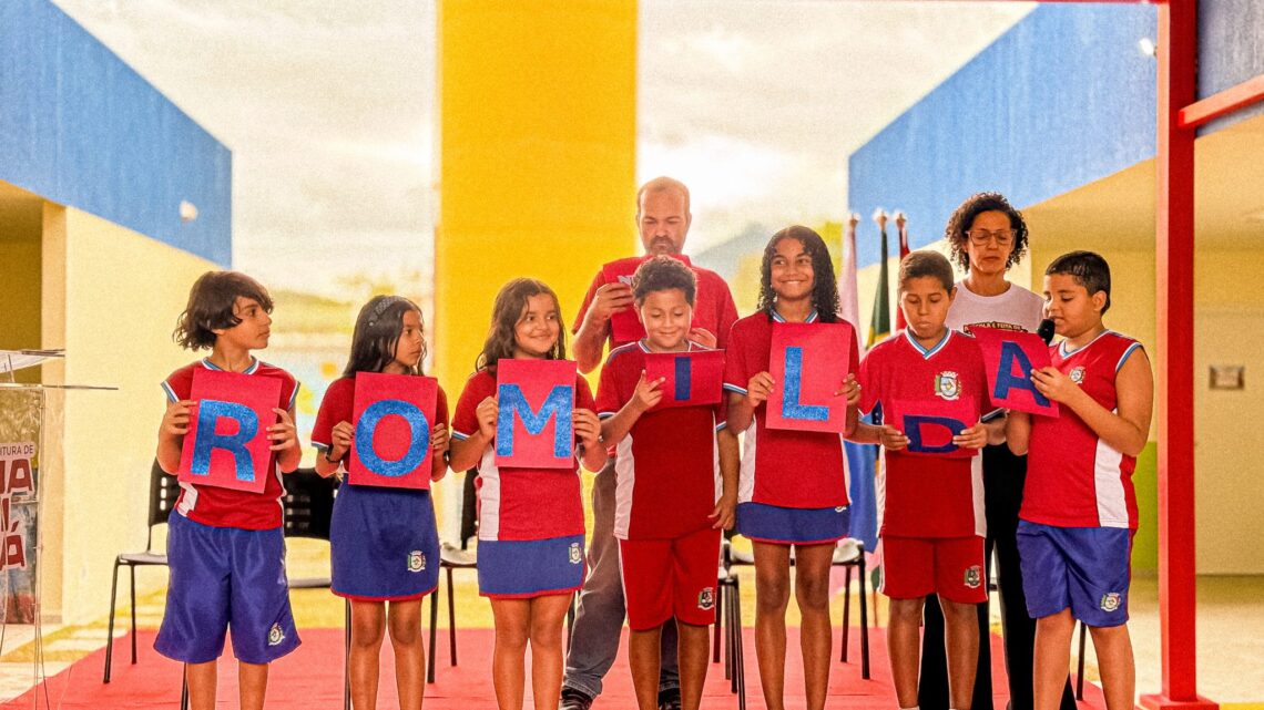 Prefeitura de Maricá entrega nova Escola Municipal Romilda Nunes com salas e espaços ampliados
