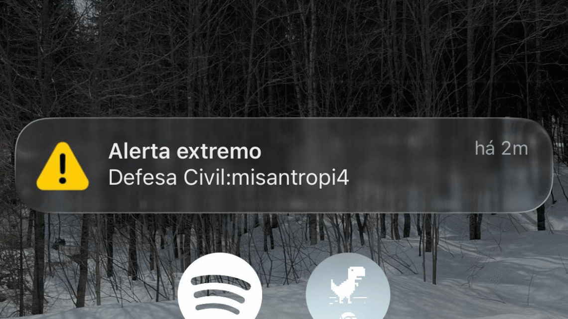 Falso alerta da Defesa Civil atingiu cerca de 30 milhões em 8 estados