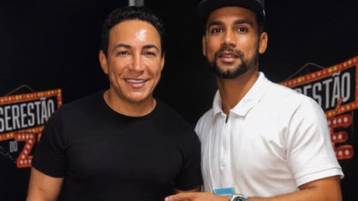 Thiago Capixaba e Nicole Félix na festa dos 136 anos de Cariacica