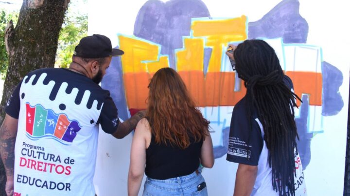 Maricá oferece oficinas de grafite para mais de 600 alunos em três polos da cidade