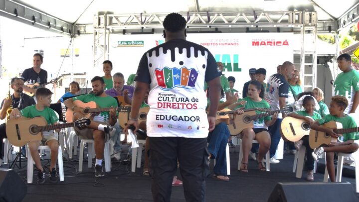 Prefeitura de Maricá oferece oficinas gratuitas de música, audiovisual, capoeira e grafite